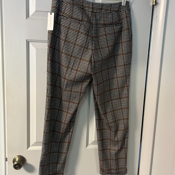 NWT Anthropologie Malcolm Tapered Plaid Trousers - Picture 6 of 10